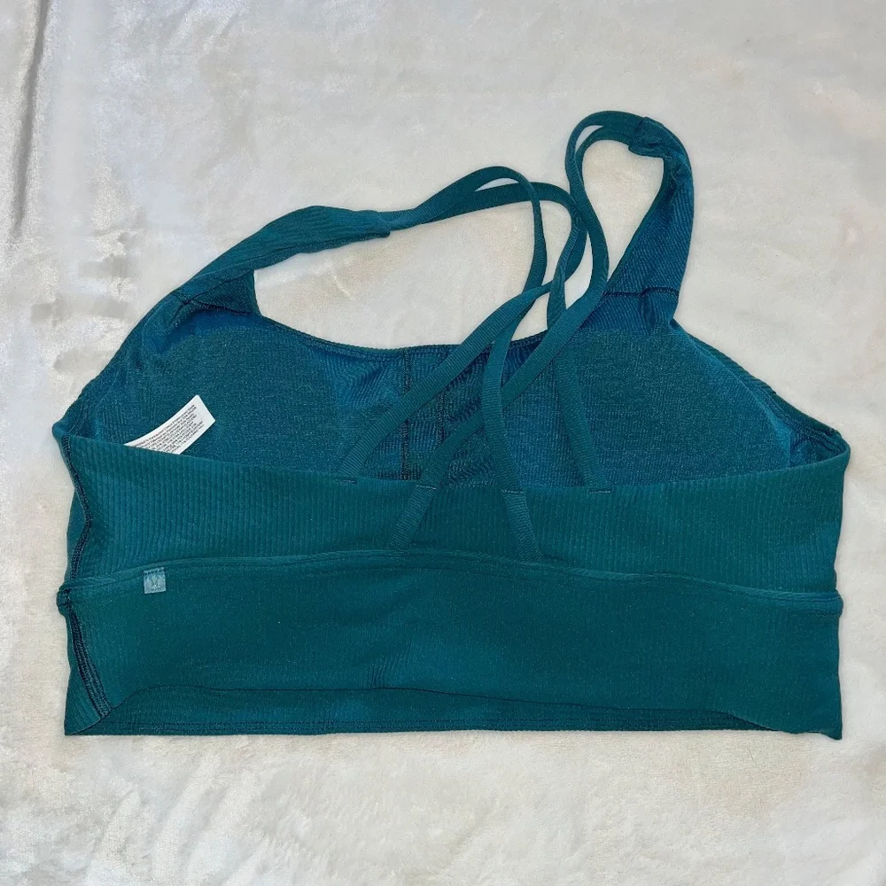 Lululemon Ribbed Energy Longline Bra